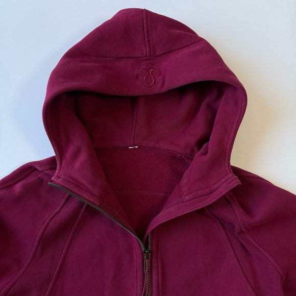 Lululemon Scuba Oversized Half-Zip Hoodie Magenta XS/S - Picture 3 of 7